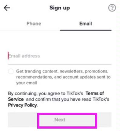 TikTok如何注冊？