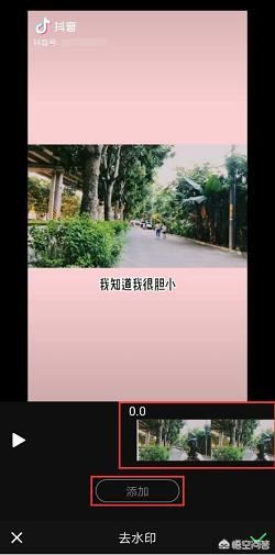 怎么去抖音水??？