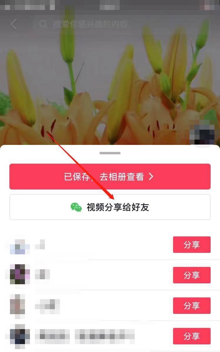 抖音如何分享到微信好友？
