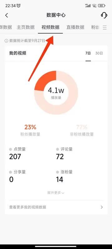 抖音怎么看自己視頻的轉發(fā)量？