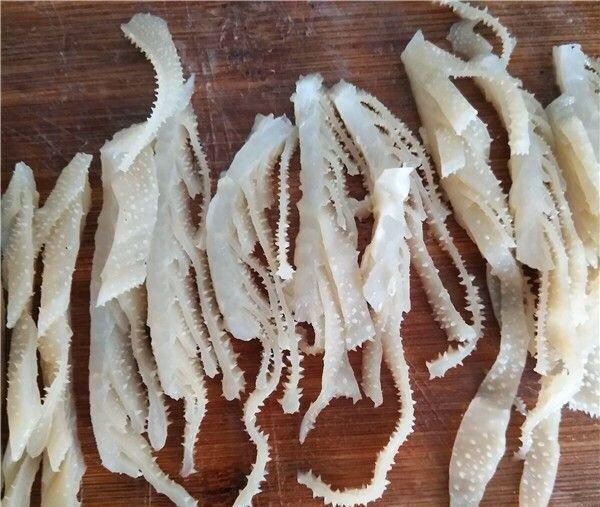 牛百葉怎么切片？